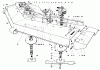 Mähdecks 30721 - Toro 72" Side Discharge Mower (SN: 100001 - 199999) (1981) Ersatzteile CUTTING UNIT MODEL NO. 30721 #1