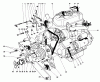 Mähdecks 30721 - Toro 72" Side Discharge Mower (SN: 100001 - 199999) (1981) Ersatzteile ENGINE ASSEMBLY #1