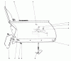 Mähdecks 30721 - Toro 72" Side Discharge Mower (SN: 100001 - 199999) (1981) Ersatzteile V-PLOW MODEL NO. 30750 (OPTIONAL)