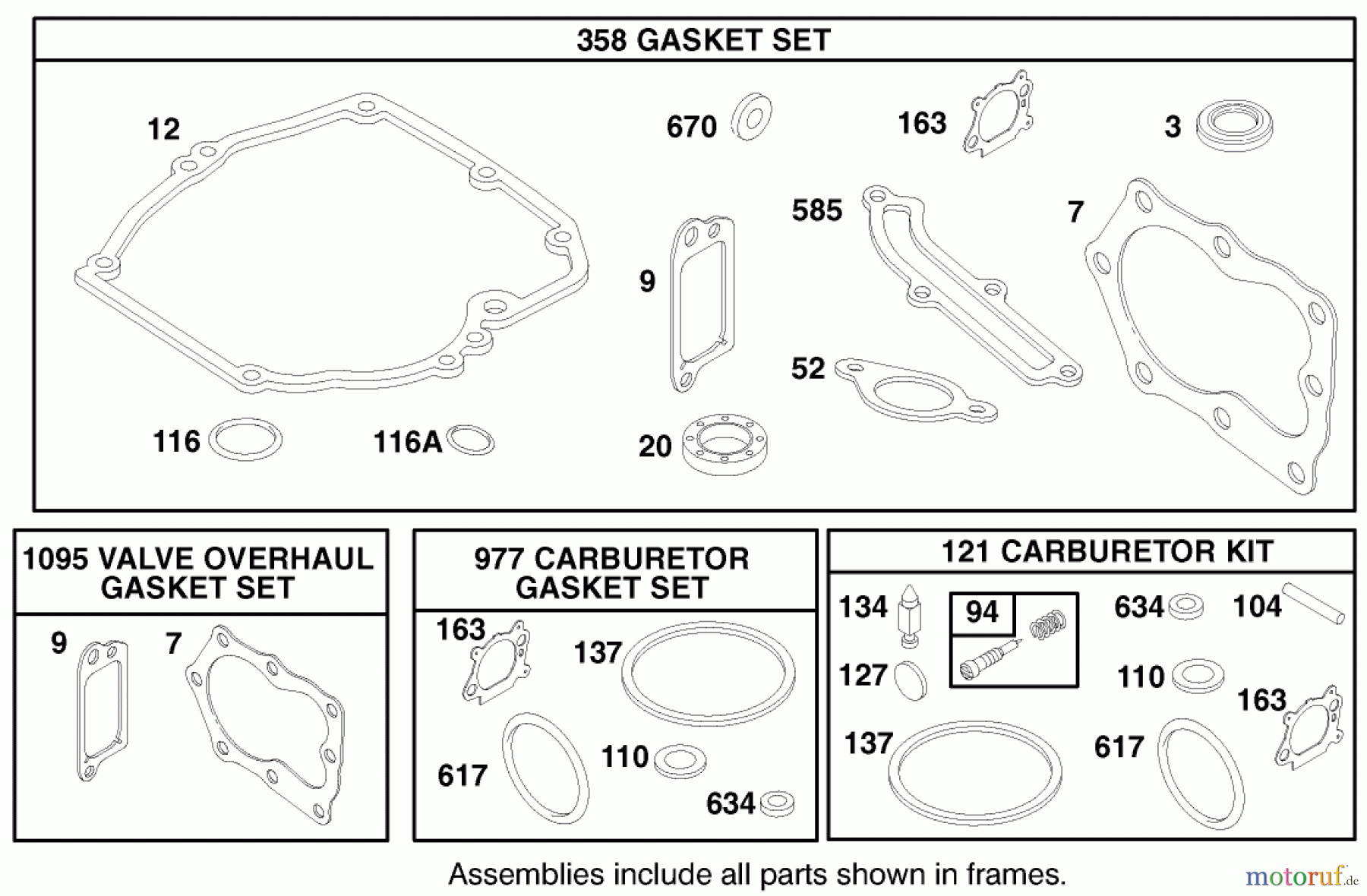  Laubbläser / Laubsauger 53080 - Toro Lawn Vacuum, 9 cu. ft. (SN: 890001 - 899999) (1998) ENGINE BRIGGS & STRATTON MODEL 12F702-1741-A1 #9