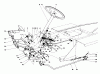 Mähdecks 30721 - Toro 72" Side Discharge Mower (SN: 300001 - 399999) (1983) Ersatzteile BRAKE & STEERING GEAR ASSEMBLY