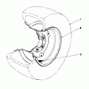 Mähdecks 30721 - Toro 72" Side Discharge Mower (SN: 300001 - 399999) (1983) Ersatzteile TIRE & WHEEL ASSEMBLY 23 X 10.50 X 12 (OPTIONAL) NO. 36-1050