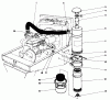 Mähdecks 30721 - Toro 72" Side Discharge Mower (SN: 700001 - 799999) (1987) Ersatzteile AIR CLEANER ASSEMBLY 27-7090