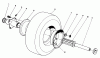 Mähdecks 30721 - Toro 72" Side Discharge Mower (SN: 700001 - 799999) (1987) Ersatzteile CUTTING UNIT PNEUMATIC TIRE & WHEEL ASSEMBLY NO.54-8810 (OPTIONAL)