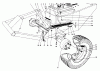 Mähdecks 30721 - Toro 72" Side Discharge Mower (SN: 700001 - 799999) (1987) Ersatzteile FRONT AXLE & FUEL TANK ASSEMBLY