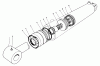 Mähdecks 30721 - Toro 72" Side Discharge Mower (SN: 700001 - 799999) (1987) Ersatzteile HYDRAULIC CYLINDER ASSEMBLY N0.62-4250