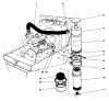 Mähdecks 30721 - Toro 72" Side Discharge Mower (SN: 80001 - 89999) (1978) Ersatzteile AIR CLEANER ASSEMBLY-27-7090