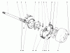 Mähdecks 30721 - Toro 72" Side Discharge Mower (SN: 80001 - 89999) (1978) Ersatzteile BRAKE ASSEMBLY