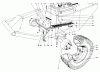 Mähdecks 30721 - Toro 72" Side Discharge Mower (SN: 80001 - 89999) (1988) Ersatzteile FRONT AXLE & FUEL TANK ASSEMBLY