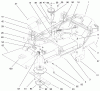 Mähdecks 30753 - Toro 52" Side Discharge Mower, GM 120 (SN: 990001 - 999999) (1999) Ersatzteile DECK AND SPINDLE ASSEMBLY