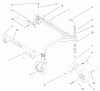 Mähdecks 30753 - Toro 52" Side Discharge Mower, GM 120 (SN: 230000001 - 230999999) (2003) Ersatzteile CARRIER FRAME ASSEMBLY