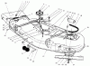 Mähdecks 30767 - Toro 52" Side Discharge Mower, ProLine 118 (SN: 690001 - 699999) (1996) Ersatzteile DECK & SPINDLE ASSEMBLY