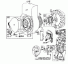 Laubbläser / Laubsauger 62905 - Toro 5 hp Lawn Blower (SN: 3000001 - 3999999) (1973) Ersatzteile REWIND STARTER