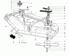 Mähdecks 30768 - Toro 52" Rear Discharge Mower (SN: 6000001 - 6999999) (1986) Ersatzteile CUTTING UNIT ASSEMBLY