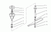 Mähdecks 78425 - Toro 42" Recycler Mower (SN: 39000001 - 39999999) (1993) Ersatzteile SPINDLE & BLADE ASSEMBLY