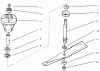 Mähdecks 78425 - Toro 42" Recycler Mower (SN: 490001 - 499999) (1994) Ersatzteile SPINDLE & BLADE ASSEMBLY