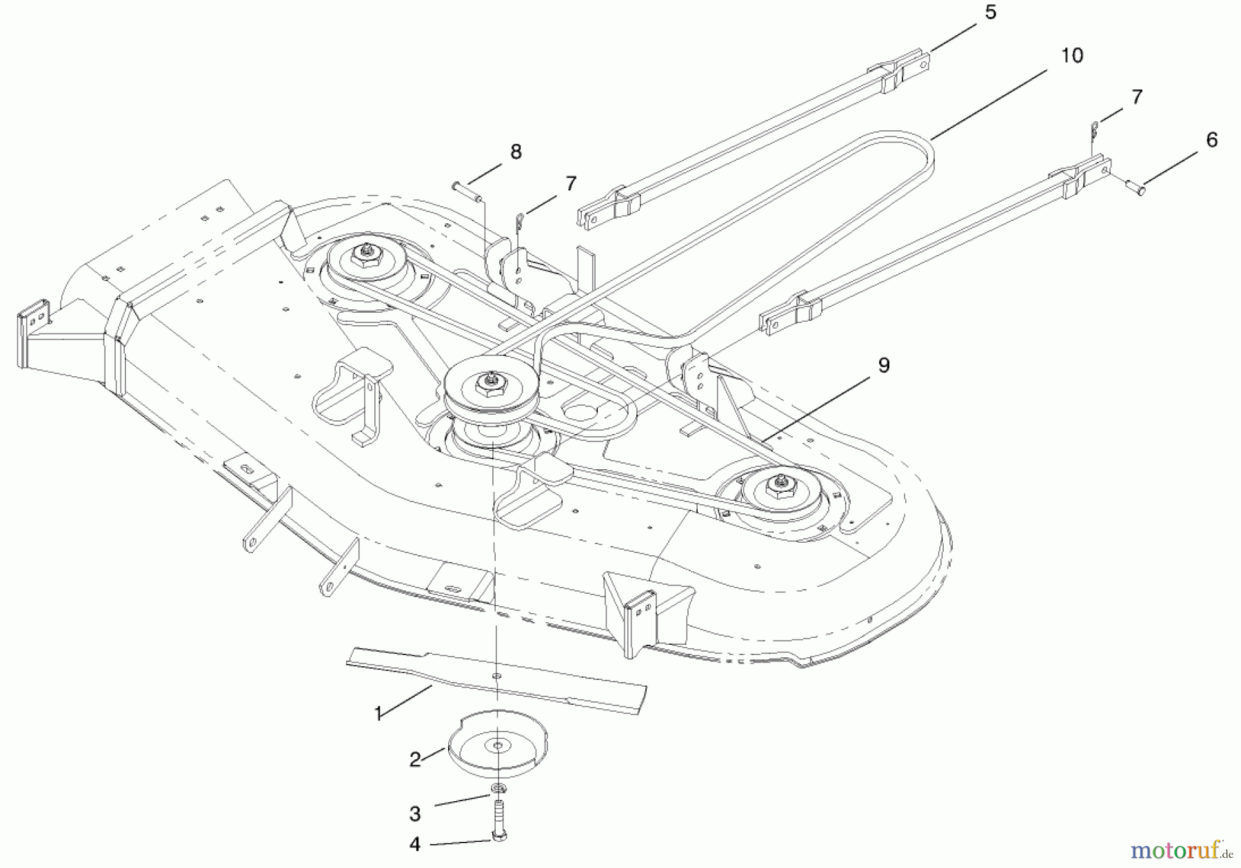  Mähdecks 78461 - Toro 52