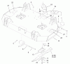 Mähdecks 78477 - Toro 48" Recycler Mower (SN: 890875 - 891695) (1998) Ersatzteile DECK ASM AND BLADES