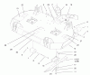 Mähdecks 78477 - Toro 48" Recycler Mower (SN: 891696 - 899999) (1998) Ersatzteile DECK ASM AND BLADES