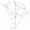 Mähdecks 78478 - Toro 60" Side Discharge Mower (SN: 240000001 - 240999999) (2004) Ersatzteile DECK PLATE, SPINDLE AND BLADE ASSEMBLY