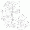 Mähdecks 78478 - Toro 60" Side Discharge Mower (SN: 240000001 - 240999999) (2004) Ersatzteile DRIVE AND IDLER ASSEMBLY