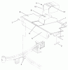 Mähdecks 78478 - Toro 60" Side Discharge Mower (SN: 240000001 - 240999999) (2004) Ersatzteile FOOTREST ASSEMBLY