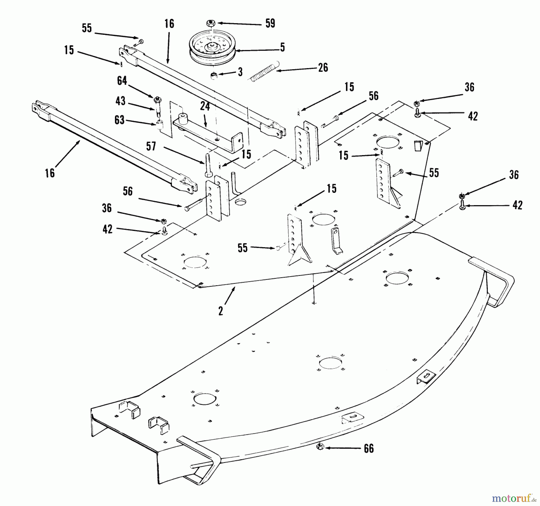  Mähdecks C5-50ZS02 - Toro 50