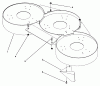 Mähdecks R5-42RY01 - Toro 42" Rear Discharge Mower (SN: 1000001 - 1999999) (1991) Ersatzteile BAFFLE ASSEMBLY