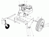 Laubbläser / Laubsauger 62923 - Toro 5 hp Lawn Vacuum (SN: 4000001 - 4999999) (1984) Ersatzteile ENGINE AND BASE ASSEMBLY (MODEL 62912)