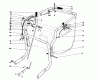 Laubbläser / Laubsauger 62912 - Toro 5 hp Lawn Vacuum (SN: 7000001 - 7999999) (1987) Ersatzteile CONTROLS AND HANDLE ASSEMBLY (MODEL 62923)