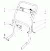 Laubbläser / Laubsauger 62933 - Toro 5 hp Lawn Blower (SN: 4000001 - 4999999) (1974) Ersatzteile HANDLE ASSEMBLY