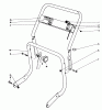 Laubbläser / Laubsauger 62933 - Toro 5 hp Lawn Blower (SN: 5000001 - 5999999) (1975) Ersatzteile HANDLE ASSEMBLY