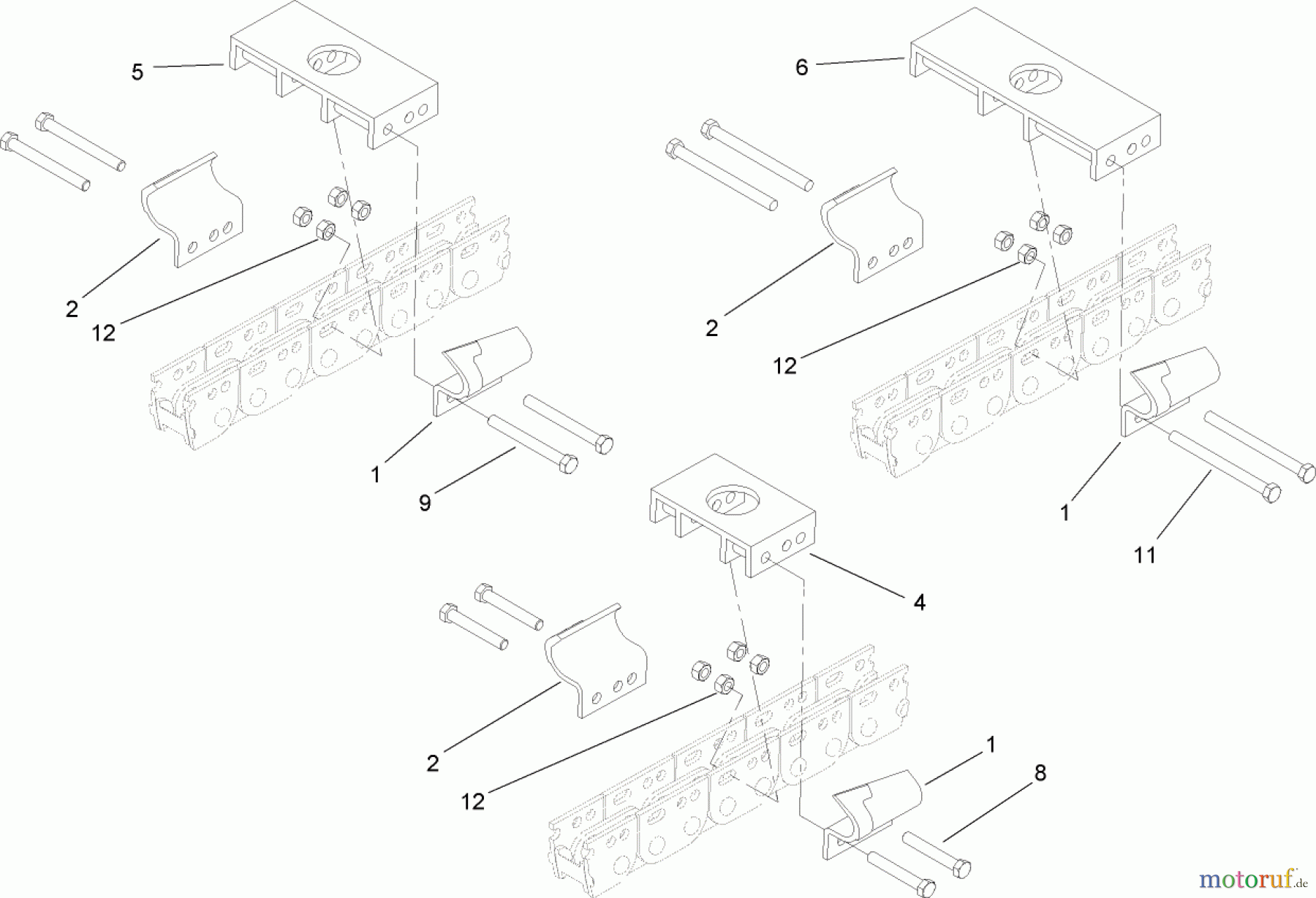  Compact Utility Attachments 108-5540 - Toro 12