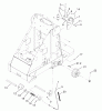 Compact Utility Attachments 22360 - Toro CE Kit, Dingo 320-D Compact Utility Loader (2002 & After) Ersatzteile PARKING BRAKE ASSEMBLY