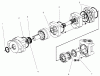 Compact Utility Attachments 22400 - Toro Auger Head, Dingo Compact Utility Loader (SN: 800001 - 800292) (1998) Ersatzteile HYDRAULIC MOTOR AND ASSEMBLY