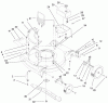 Rasenmäher 11000 - Toro Side Discharge Mower (SN: 790000001 - 799999999) (1997) Ersatzteile HOUSING ASSEMBLY