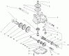 Rasenmäher 11001 - Toro Side Discharge Mower (SN: 7900001 - 7999999) (1997) Ersatzteile GEARCASE ASSEMBLY