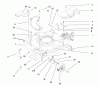 Rasenmäher 11001 - Toro Side Discharge Mower (SN: 7900001 - 7999999) (1997) Ersatzteile HOUSING ASSEMBLY