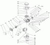 Rasenmäher 11002 - Toro 53cm Walk-Behind Mower (SN: 9900001 - 9999999) (1999) Ersatzteile ENGINE ASSEMBLY