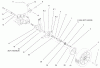 Rasenmäher 11003 - Toro 53cm Walk-Behind Mower (SN: 210000001 - 210999999) (2001) Ersatzteile GEARCASE AND WHEEL ASSEMBLY