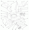 Rasenmäher 11003 - Toro 53cm Walk-Behind Mower (SN: 210000001 - 210999999) (2001) Ersatzteile HOUSING ASSEMBLY