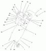 Rasenmäher 11003 - Toro 53cm Walk-Behind Mower (SN: 8900001 - 8999999) (1998) Ersatzteile HANDLE ASSEMBLY