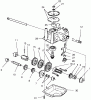 Rasenmäher 11003 - Toro 53cm Walk-Behind Mower (SN: 9900001 - 9999999) (1999) Ersatzteile GEAR CASE ASSEMBLY