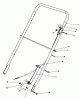 Rasenmäher 22015 - Toro Walk-Behind Mower (SN: 4000001 - 4999999) (1984) Ersatzteile HANDLE ASSEMBLY (MODEL 22015)