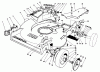 Rasenmäher 22020 - Toro Walk-Behind Mower (SN: 5000001 - 5999999) (1985) Ersatzteile HOUSING ASSEMBLY (MODEL 22015)