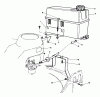 Rasenmäher 22025 - Toro Walk-Behind Mower (SN: 0000001 - 0999999) (1990) Ersatzteile FUEL TANK ASSEMBLY