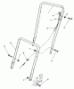 Rasenmäher 22025 - Toro Walk-Behind Mower (SN: 0000001 - 0999999) (1990) Ersatzteile HANDLE ASSEMBLY