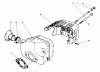 Rasenmäher 22025 - Toro Walk-Behind Mower (SN: 0000001 - 0999999) (1990) Ersatzteile MUFFLER ASSEMBLY (MODEL NO. 47PK9-3)