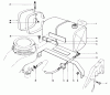 Rasenmäher 22025 - Toro Walk-Behind Mower (SN: 4000001 - 4999999) (1984) Ersatzteile GAS TANK ASSEMBLY