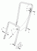 Rasenmäher 22025 - Toro Walk-Behind Mower (SN: 5000001 - 5999999) (1985) Ersatzteile HANDLE ASSEMBLY